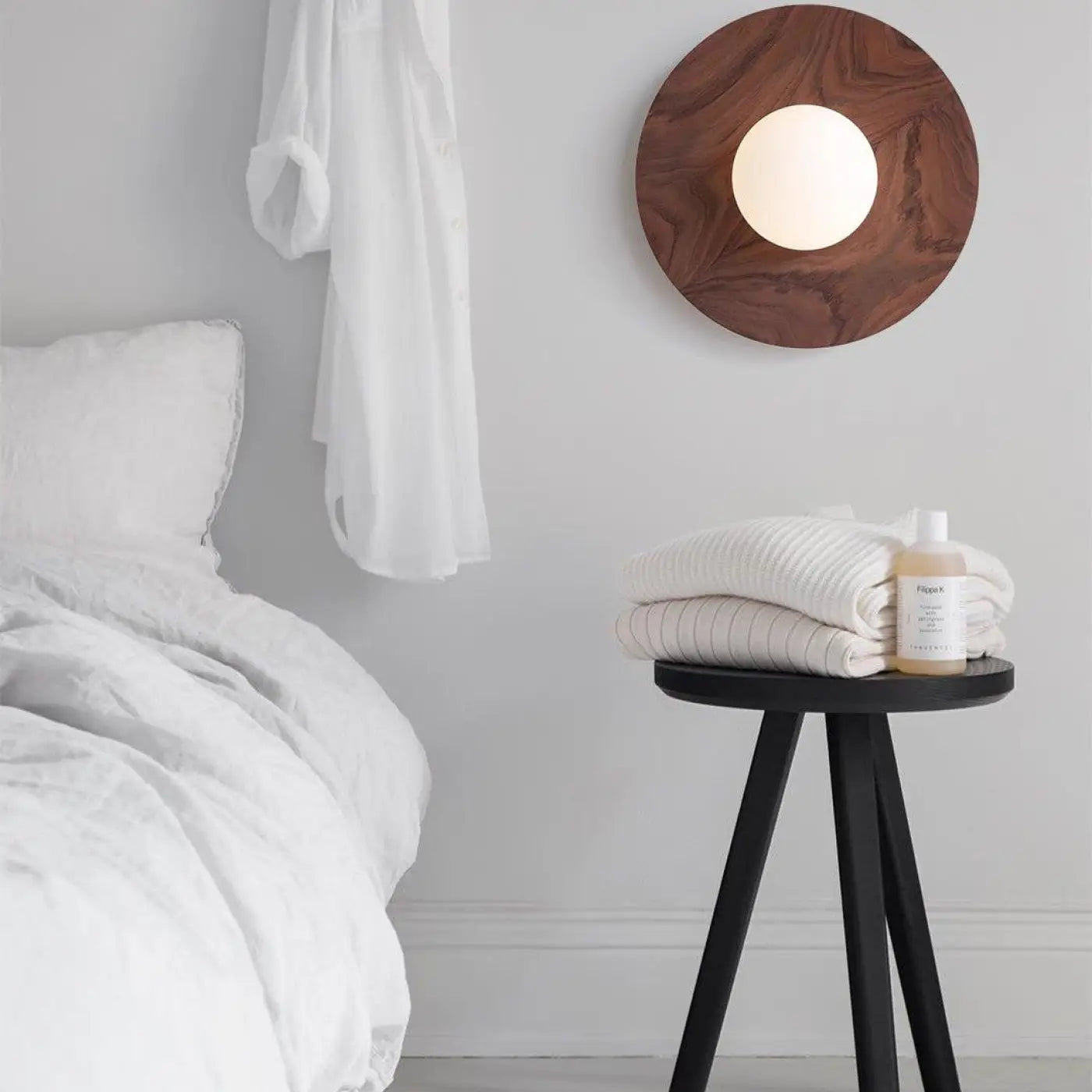 Applique murale effet bois en aluminium style scandinave — vue 5