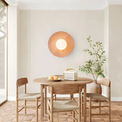 Applique murale effet bois en aluminium style scandinave — vue 6
