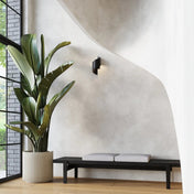 Applique murale en acier noir forme spirale moderne — vue 8