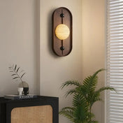 Applique murale en bois et aluminium style scandinave — vue 4
