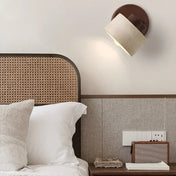 Applique murale en bois et pierre beige, style scandinave — vue 4