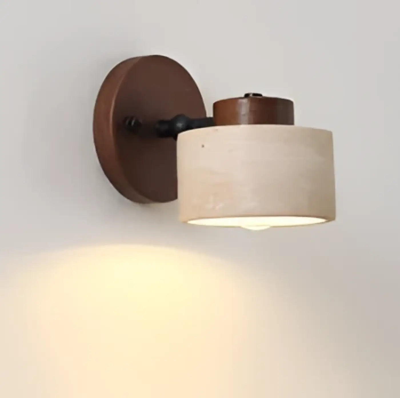 Applique murale en bois et pierre beige, style scandinave — vue 5