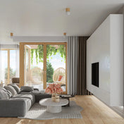 Applique murale en bois naturel et verre design moderne — vue 6