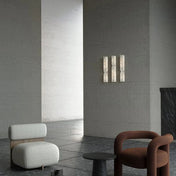 Applique murale en marbre blanc 2 lumières moderne — vue 3