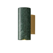 Applique murale en marbre vert et aluminium minimaliste — vue 2