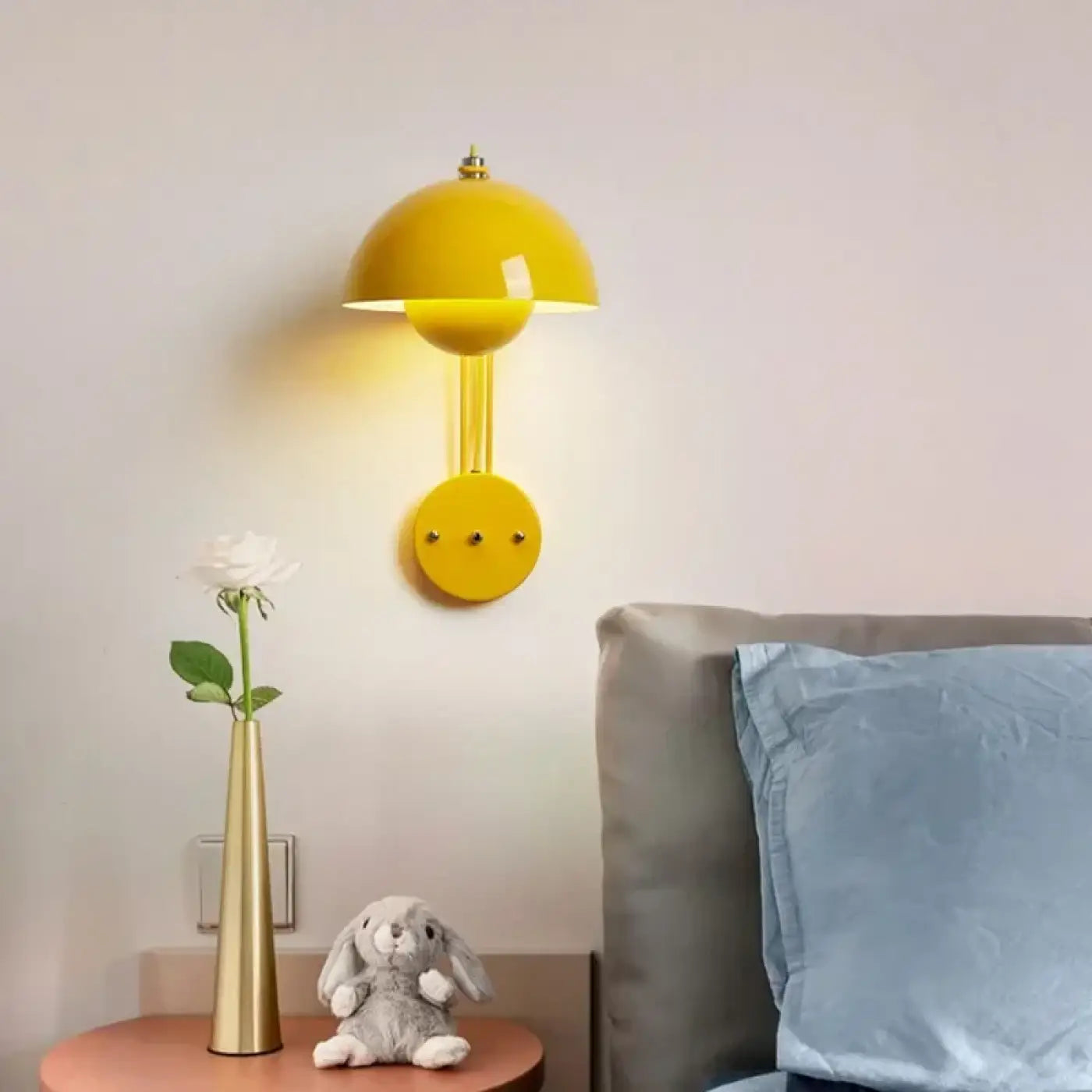 Applique murale en métal colorée au design original E27 — vue 4