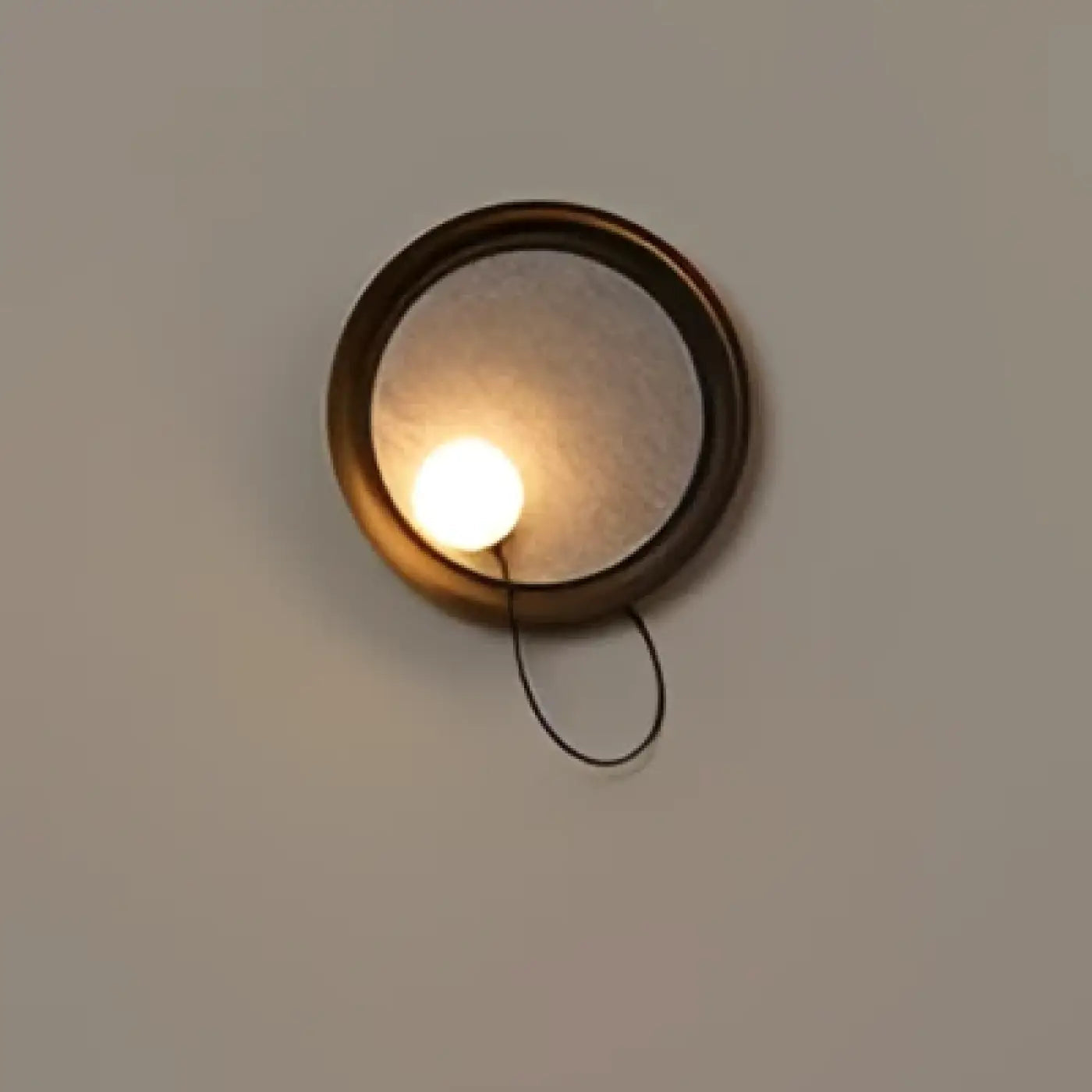 Applique murale en métal et verre blanc, noir ou orange — vue 4