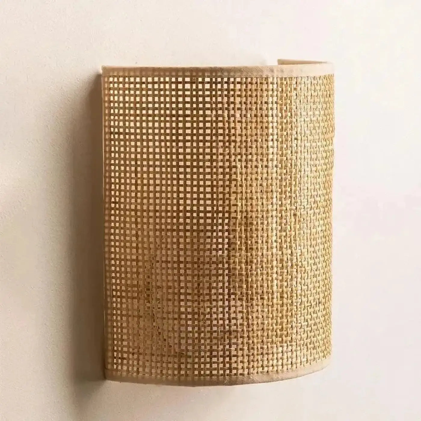 Applique murale en rotin et bambou naturel style bohème — vue 2