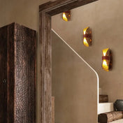 Applique murale en rotin naturel dimmable scandinave — vue 3