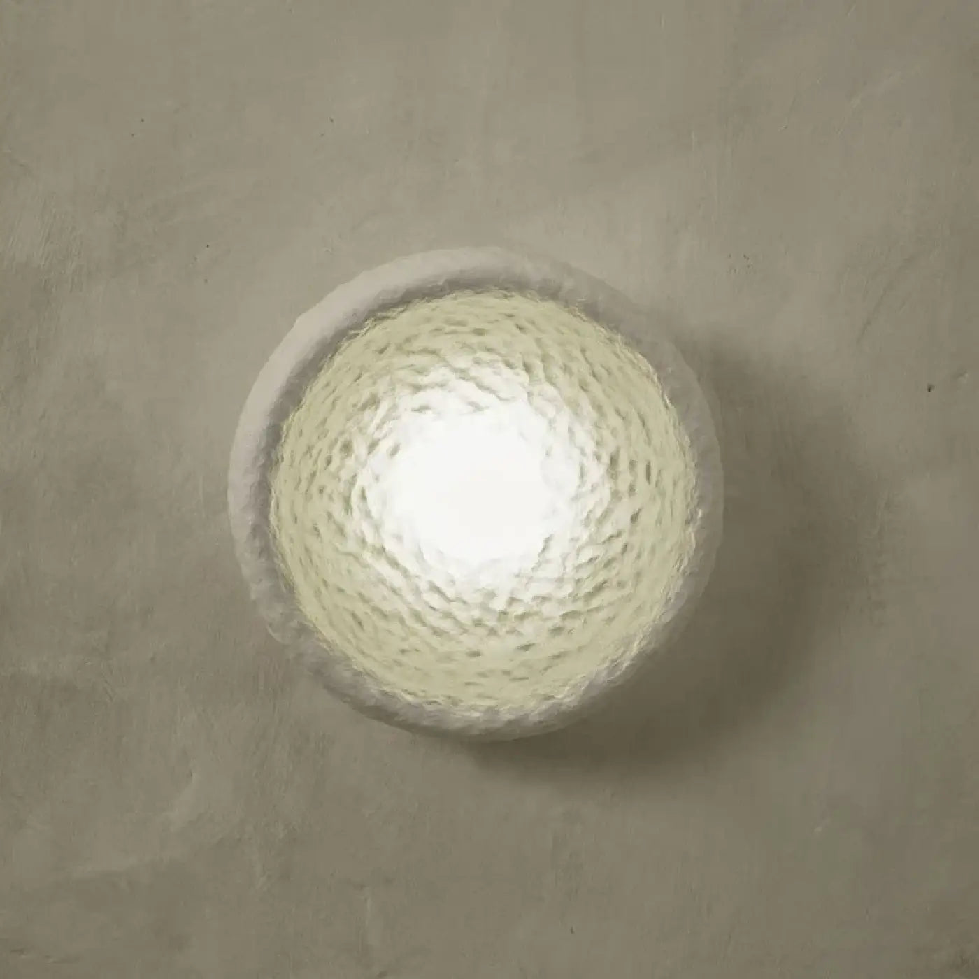 Applique murale en verre blanc vintage en trois tailles — vue 2