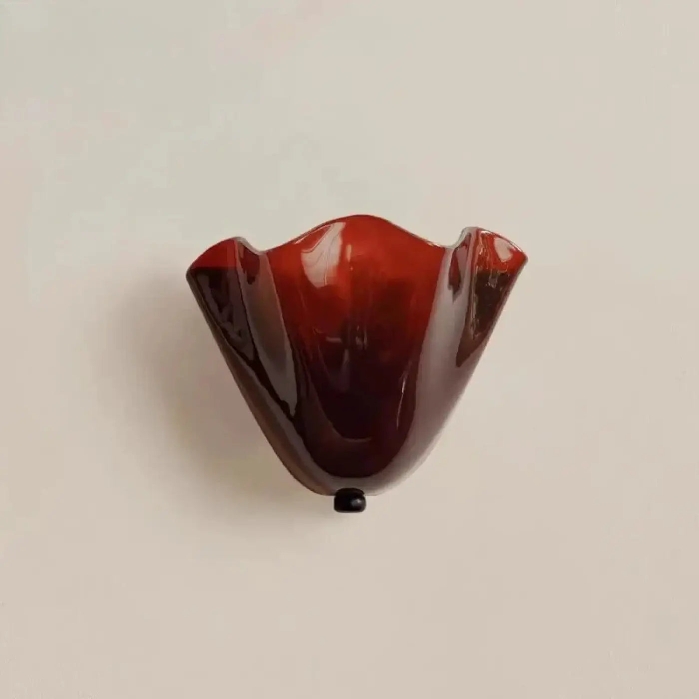Applique murale en verre coloré forme fleur rétro — vue 3