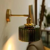 Applique murale en verre vert originale LED — vue 2