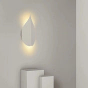 Applique murale feuille en aluminium noir ou blanc 10W — vue 5