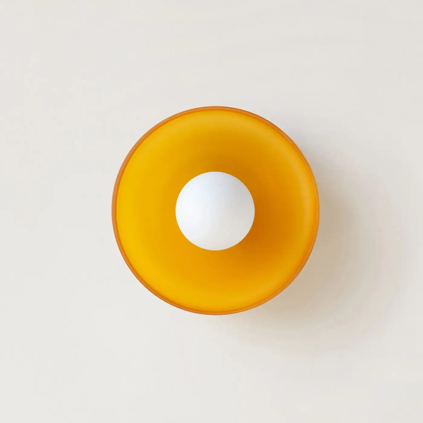 Applique murale globe en verre blanc style scandinave — vue 4