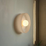 Applique murale globe en verre blanc style scandinave — vue 8