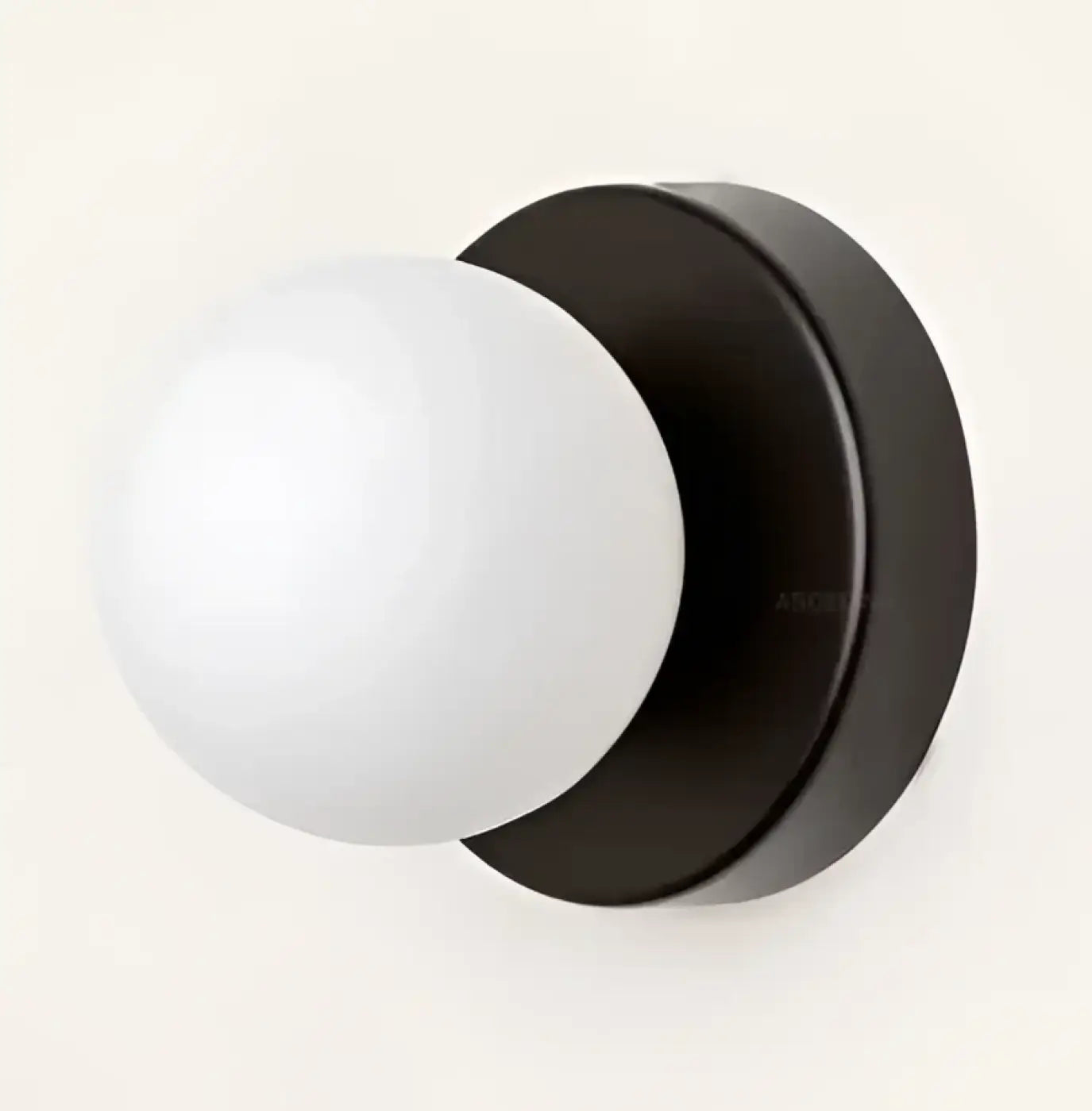 Applique murale globe en verre et métal coloré IP65 — vue 6
