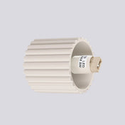 Applique murale globe opalin beige acrylique minimaliste — vue 4