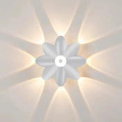 Applique murale LED 4 lumières en aluminium et verre noir — vue 11