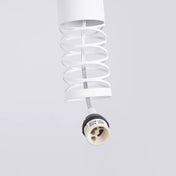 Applique murale LED acier blanc GU10 design cylindrique — vue 4