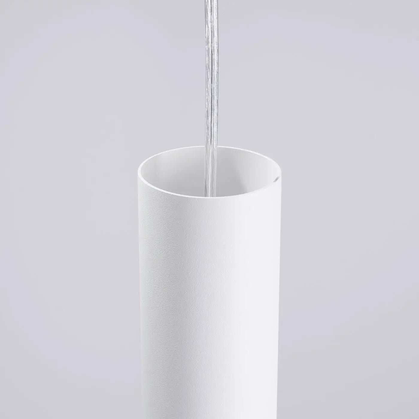 Applique murale LED acier blanc GU10 design cylindrique — vue 5
