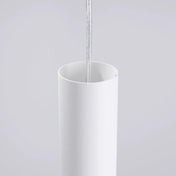 Applique murale LED acier blanc GU10 design cylindrique — vue 5