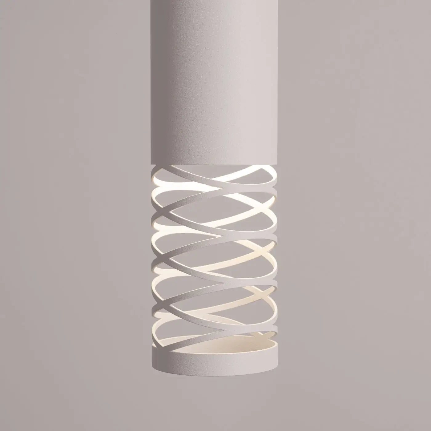 Applique murale LED acier blanc GU10 design cylindrique — vue 8