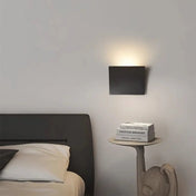 Applique murale LED aluminium noir et blanc IP65 — vue 5