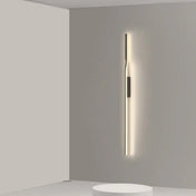 Applique murale LED aluminium noir verticale réglable — vue 2