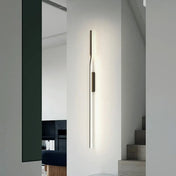 Applique murale LED aluminium noir verticale réglable — vue 3