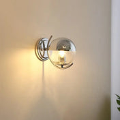 Applique murale LED argentée en verre et métal 12 W — vue 5