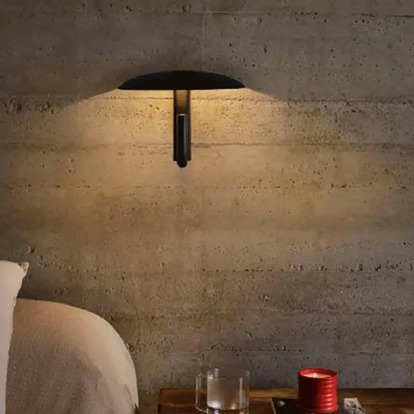 Applique murale LED avec liseuse orientable en métal — vue 2