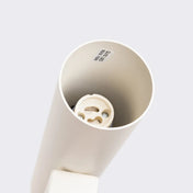 Applique murale LED beige 2 lumières en acier tubulaire — vue 3