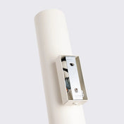 Applique murale LED beige 2 lumières en acier tubulaire — vue 4