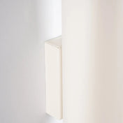 Applique murale LED beige 2 lumières en acier tubulaire — vue 7