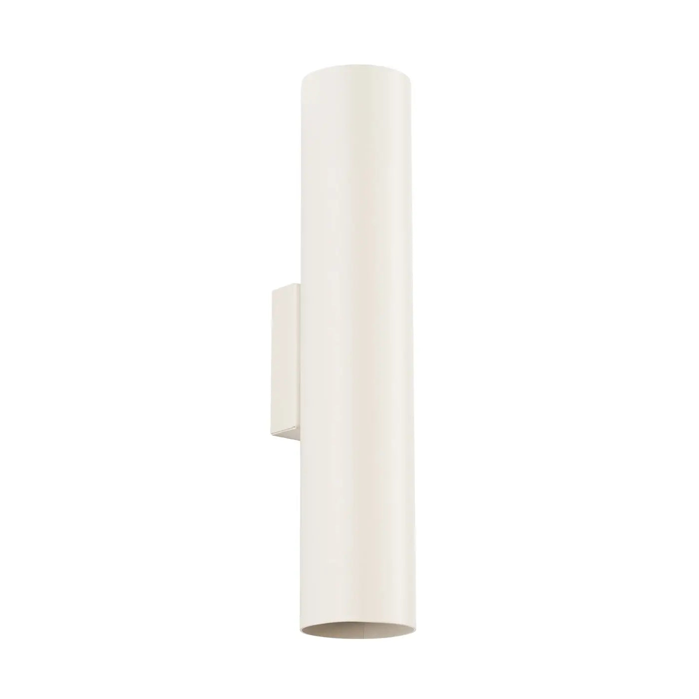 Applique murale LED beige 2 lumières en acier tubulaire — vue 8
