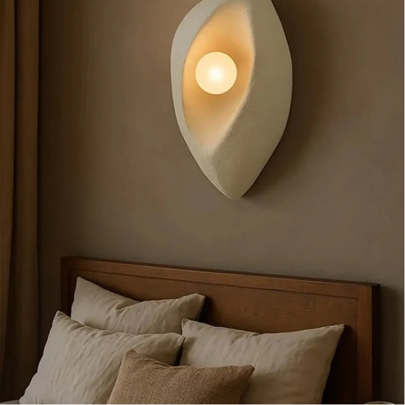 Applique murale LED beige au design moderne en cinq tailles — vue 12