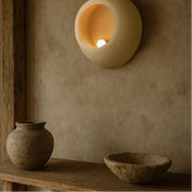 Applique murale LED beige au design moderne en cinq tailles — vue 14