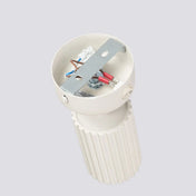 Applique murale LED beige compacte avec interrupteur — vue 3