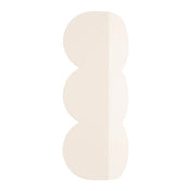 Applique murale LED beige en résine design biscuit — vue 8