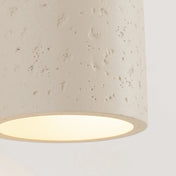 Applique murale LED béton beige cylindrique scandinave — vue 3