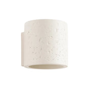 Applique murale LED béton beige cylindrique scandinave — vue 7