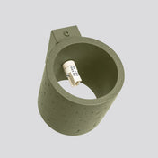 Applique murale LED béton vert olive design minimaliste — vue 5