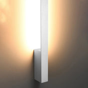 Applique murale LED blanche aluminium verticale — vue 4