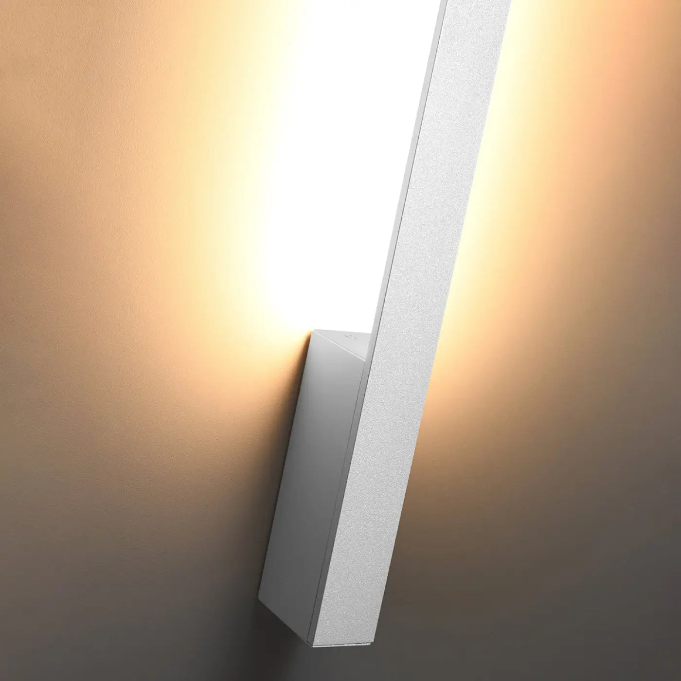 Applique murale LED blanche aluminium verticale — vue 5