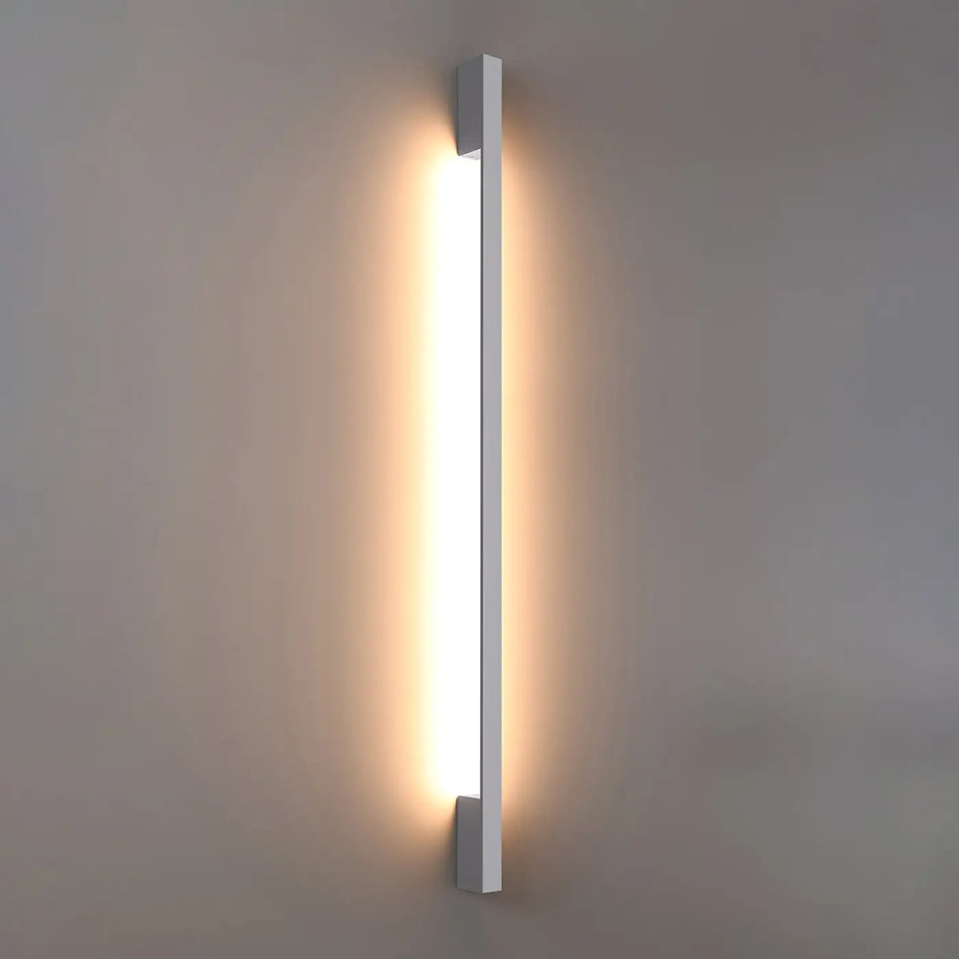 Applique murale LED blanche aluminium verticale — vue 7