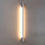 Applique murale LED blanche aluminium verticale — vue 7