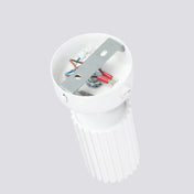 Applique murale LED blanche avec interrupteur en aluminium — vue 3