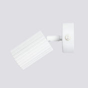 Applique murale LED blanche avec interrupteur en aluminium — vue 5