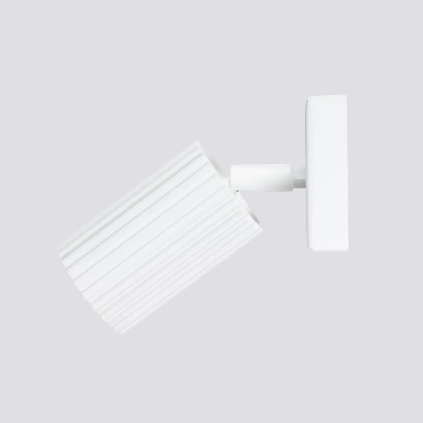 Applique murale LED blanche cylindrique en aluminium GU10 — vue 3