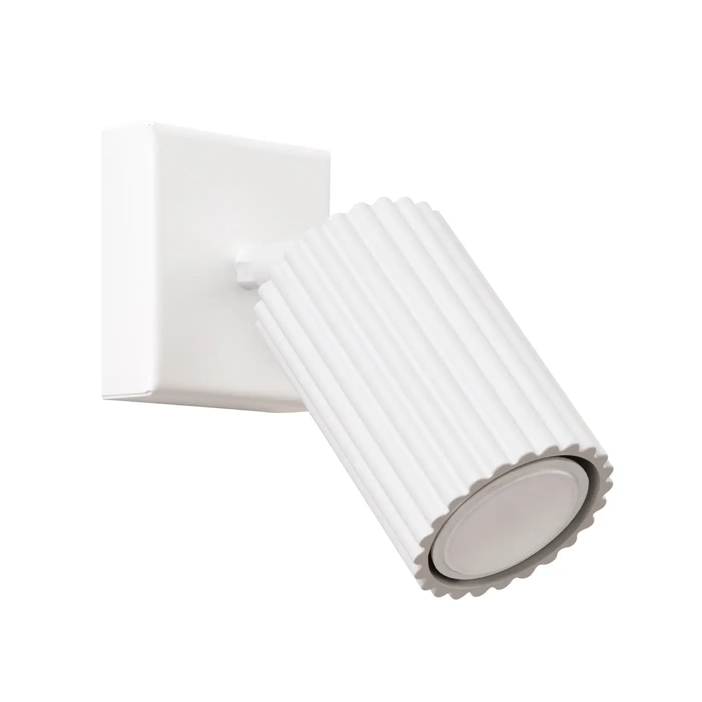 Applique murale LED blanche cylindrique en aluminium GU10 — vue 5